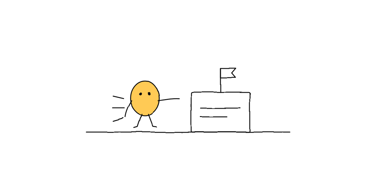 Hand-drawn sketch from “Munder Difflin 0.5.2: Pro, the Stapler and Everything Since 0.4.6”